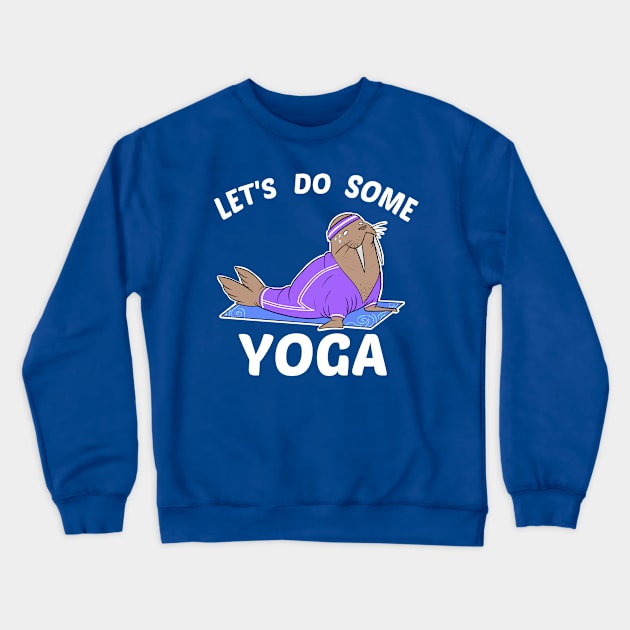 Do Some Yoga Crewneck Sweatshirt by GoodMoeJo